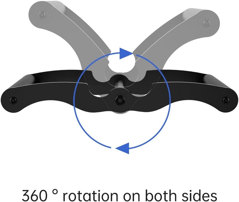 AimiDream V Bar Landmine Handle Attachment for Barbell Bar, Solid Multi-Grip Landmine Handle Attachment with Non-Slip Rubber Handle, Fits Olympic Bars Strength Training Bars - Image 5